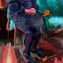 Mi proyecto del curso: Pintura digital con acabado tradicional. Un proyecto de Ilustración tradicional, Bellas Artes, Dibujo, Ilustración digital, Dibujo de Retrato, Dibujo digital y Pintura digital de Daniel Roa - 17.01.2023
