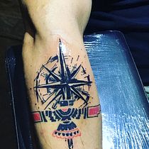 Mi proyecto del curso: Técnicas de tatuaje blackwork con línea fina. Un progetto di Design di tatuaggi di Nicolas Peralta Cortes - 15.01.2023