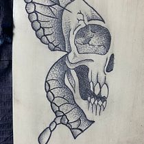 Mi proyecto del curso: Tatuaje botánico con puntillismo. Projekt z dziedziny Trad, c, jna ilustracja, Projektowanie tatuaż, R i sunek botaniczn użytkownika Nicolas Cartes - 09.01.2023