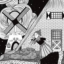 Mijn project van de cursus: Leer sprookjes illustreren met pen en inkt. Projekt z dziedziny  R, sunek,  R, sunek art, st, czn,  R i sunek atramentem użytkownika suusvw - 17.01.2023