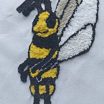 Mi proyecto del curso: Introducción al bordado con aguja mágica. Embroider, Punch Needle, and Textile Design project by Adriana Guerrero - 01.17.2023