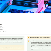 My project for course: Introduction to Notion for Creative Projects Ein Projekt aus dem Bereich Webentwicklung von ikimbo - 06.01.2023