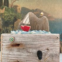 My project for course: Wooden Automata: Bring Sculptures to Life with Movement. Character Design, Sculpture, To, Design, Art To, s, and Woodworking project by gailkt4 - 01.15.2023