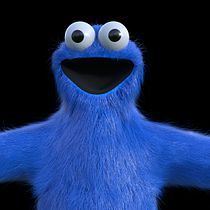 Monstruo come galletas con Xgen.. 3D, 3D Modeling, 3D Character Design, and 3D Design project by Pedro Ramirez - 01.18.2023