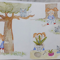 Meu projeto do curso: Criação de personagens a partir de desenhos de observação. Un proyecto de Ilustración tradicional, Diseño de personajes, Dibujo y Sketchbook de Isadora de Lima Cardoso - 17.01.2023