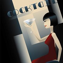 My project for course: Art Deco Style for Digital Illustration. Un progetto di Illustrazione tradizionale, Belle arti, Design di poster  e Illustrazione digitale di tigreeny - 19.01.2023