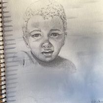 Mon projet du cours : Carnet de croquis et portraits au crayon graphite. Artes plásticas, Esboçado, Desenho, Desenho de retrato, e Sketchbook projeto de marie makiko - 06.01.2023