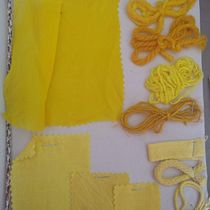 Mi proyecto del curso: Servilletas y tote bags con cúrcuma. Artesanato, Design de moda, DIY, Tingimento têxtil, e Design têxtil projeto de Sandra Diaz - 19.01.2023