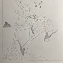 My project for course: Introduction to the Creation of Cartoon Style Characters. Un projet de Illustration traditionnelle , et Dessin de reneriot - 18.01.2023