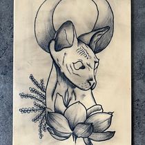 Mein Abschlussprojekt für den Kurs: Einführung in die Welt der Tattoos. Ilustração tradicional, Desenho de tatuagens e Ilustração botânica projeto de evineumaier - 20.01.2023