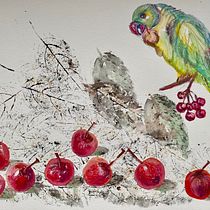 My project for course: Illustrating Nature: A Creative Exploration. Traditional illustration, Painting, Drawing, Watercolor Painting, Ink Illustration, and Naturalistic Illustration project by Vladlena M - 01.20.2023