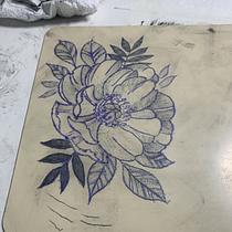 Meu projeto do curso: Tatuagem para principiantes. Tattoo Design project by Thalyta Gomes Britto - 01.20.2023