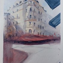Mi proyecto del curso: Dibujo arquitectónico con acuarela y tinta. Esboçado, Desenho, Pintura em aquarela, Ilustração arquitetônica, Sketchbook e Ilustração com tinta projeto de Mayee Ballesteros - 20.01.2023