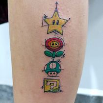 Mi proyecto del curso: Técnicas de color para tatuajes. Traditional illustration, Drawing, Digital Illustration, Tattoo Design, and Digital Drawing project by Gio Cerón - 01.20.2023