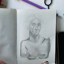 Mi proyecto del curso: Sketchbook de retrato: explora el rostro humano. Un projet de Esquisse , Dessin, Dessin de portrait, Dessin artistique , et Carnet de croquis de lazaro Salazar - 20.01.2023