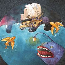 Mon projet du cours :  Techniques d'aquarelle pour des illustrations féériques. Projekt z dziedziny Trad, c, jna ilustracja,  R, sunek, Malowanie akwarelą, Ilustracja w i dawnicza użytkownika Silvia Gilli - 19.07.2022