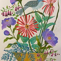 My project for course: Floral Illustration with Gouache Paint. Projekt z dziedziny Ilustracja c, frowa, R i sunek botaniczn użytkownika marygrosenfield - 21.01.2023