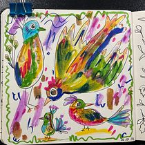 My project for course: Illustration Techniques to Unlock your Creativity. Projekt z dziedziny Design, Trad, c, jna ilustracja,  Sztuki piękne,  Malarstwo, Kreat, wność, Kreat, wne zabaw, z dziećmi i Sketchbook użytkownika lilli11 - 21.01.2023