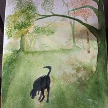 My project for course: Dreamy Watercolor Landscapes: Paint with Light. Un projet de Peinture , et Aquarelle de debbie1966 - 21.01.2023