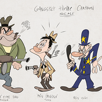 Mi proyecto del curso: Diseño de personajes retro para animación. Projekt z dziedziny  Animacja, Animacje 2D, Trad, c, jna ilustracja, Projektowanie postaci, R, sunek ołówkiem i Concept art użytkownika Ramiro Caorlin - 05.01.2023