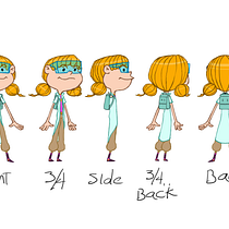 Mi proyecto del curso: Diseño de personajes para animación con Photoshop. Animation, Character Design, and Character Animation project by Luis Gerardo Puente Arce - 01.21.2023