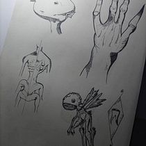 Mój projekt z kursu: Projektowanie tatuaży w estetyce Blackwork. Un projet de Illustration traditionnelle, Illustration numérique , et Conception de tatouage de Katarzyna s - 22.01.2023