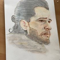 Mein Abschlussprojekt für den Kurs: Lebendiges Porträtzeichnen mit Buntstiften. Drawing, Portrait Drawing, Sketchbook, and Colored Pencil Drawing project by mona_schuetz - 01.22.2023