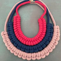 Il mio progetto del corso: Gioielli in corda per principianti: crea le tue collane. Arts, Crafts, Jewelr, Design, Macramé, and Textile Design project by Daniela Andreotti - 01.22.2023