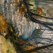 My project for course: Painting Realistic Watercolor Landscapes. Projekt z dziedziny  Sztuki piękne,  Malarstwo, Sketching, Malowanie akwarelą, Ilustracja naturalist i czna użytkownika Sofia Koba - 22.01.2023