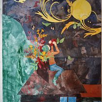 Mi proyecto del curso: El pueblo que contemplaba. Traditional illustration, Paper Craft, Children's Illustration, Creating with Kids, and Narrative project by Carmen Miranda - 01.23.2023