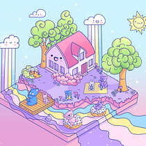 My project for course: Designing Kawaii Worlds: Spread Joy Through Illustration. Character Design, Digital Illustration, and Manga project by Jessica Rodgers - 01.23.2023
