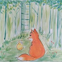 Proyecto técnicas de ilustración con acuarela y gouache. Traditional illustration, Fine Arts, Painting, Watercolor Painting, Children's Illustration, and Gouache Painting project by Alejandra Angel - 01.23.2023