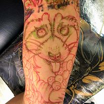Mi proyecto del curso: Técnicas de color para tatuajes. Un progetto di Illustrazione tradizionale, Disegno, Illustrazione digitale, Design di tatuaggi e Disegno digitale di Guru Tatoo - 23.01.2023
