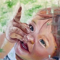 Mi proyecto del curso: Técnicas experimentales de retrato al óleo. Artes plásticas, Pintura, e Pintura a óleo projeto de Jorge Alvarez - 24.01.2023