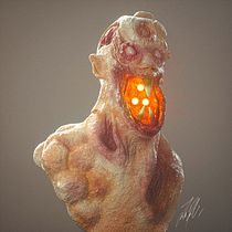 Mi proyecto del curso: Diseño de personajes estilo Dark Fantasy en ZBrush . Een project van 3D, Ontwerp van personages,  3D-modellering, 3D-karakterontwerp, Traditionele illustratie, Animatie, Multimedia, Schilderij y Beeldhouwwerk van José Luis Padilla Castañeda - 23.01.2023