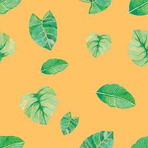 My project for course: Botanical Watercolor for Patterns. Projekt z dziedziny Trad, c, jna ilustracja, Pattern design, Malowanie akwarelą, R i sunek botaniczn użytkownika Upasana Saigal - 27.12.2022