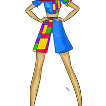 Meu projeto do curso: Ilustração de croqui de moda. Een project van Traditionele illustratie,  Schetsen,  Modeontwerp, Digitale tekening y Mode-illustratie van Tatiane A. Mendonça - 24.01.2023