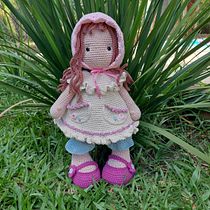 Mi proyecto del curso: Elaboración de muñecas amigurumi románticas. Artesanato, Design de brinquedos, Tecido, Crochê, Amigurumi, e Design têxtil projeto de nmbordese - 24.01.2023