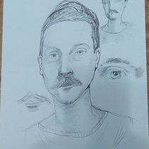 My project for course:  Realistic Oil Portraiture: Conveying Detail and Expression. Fine Arts, Painting, and Oil Painting project by juanismaelmartinezvazquez - 01.25.2023