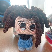 Mi proyecto del curso: Amigurumis: personas tejidas a crochet. Arts, Crafts, To, Design, Fiber Arts, Crochet, Amigurumi, and Textile Design project by Laura Gonzalo - 01.25.2023