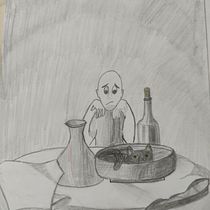 Meu projeto do curso: A arte de desenhar: transforme seus rabiscos em arte Ein Projekt aus dem Bereich Traditionelle Illustration, Bleistiftzeichnung, Zeichnung und Sketchbook von Joacir Marques de Oliveira Júnior - 20.01.2023