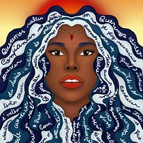 Meu projeto do curso: Retrato digital no Photoshop com um toque de fantasia. Traditional illustration, Drawing, Digital Illustration, Portrait Drawing, Digital Drawing, and Digital Painting project by ayanemachado09 - 01.25.2023