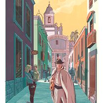 Mi proyecto del curso: Ilustración de viajes: recrea tu lugar favorito. Traditional illustration, Drawing, Digital Illustration, Acr, and lic Painting project by Judith N D - 01.25.2023