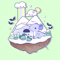 My project for course: Designing Kawaii Worlds: Spread Joy Through Illustration. Character Design, Digital Illustration, and Manga project by Kristen B. - 01.21.2023