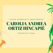 Proyecto final Community Management - Carolina Andrea Ortiz Hincapié. Social Media, Digital Marketing, Content Marketing, Facebook Marketing & Instagram Marketing project by Carolina Andrea Ortiz Hincapié - 01.26.2023