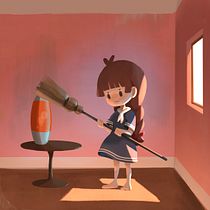 My project for course: Lighting Principles for Digital Painting. Traditional illustration, Digital Illustration, and Digital Painting project by fujimaru - 01.21.2023