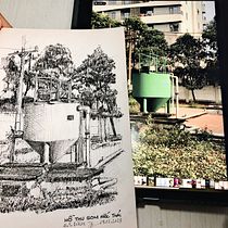 My project for course: Illustrated Diary: Fill Your Sketchbook with Experiences. Traditional illustration, Sketching, Drawing, Sketchbook & Ink Illustration project by Bito Đặng - 01.26.2023