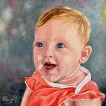 My project for course: Portrait Painting with Oil: Explore Light and Shade. Fine Arts, Painting, and Oil Painting project by Debbie Saenz - 01.07.2023