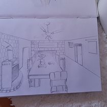 Mi proyecto del curso: Perspectiva artística: espacios desde tu punto de vista. Un projet de Illustration traditionnelle, Architecture, Dessin et Illustration architecturale de Yesica Anaya - 26.01.2023