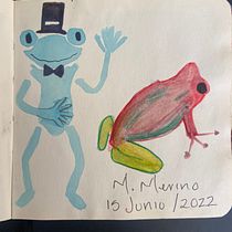 Cuaderno creativo. Projekt z dziedziny Design, Trad, c, jna ilustracja,  Sztuki piękne,  Malarstwo, Kreat, wność, Kreat, wne zabaw, z dziećmi i Sketchbook użytkownika Marisela Merino Corona - 02.06.2022